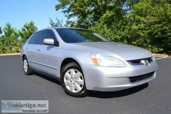 2004 Honda Accord LX Silver 37200 Miles