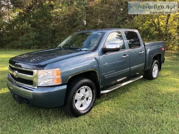 2007 Chevrolet Silverado 1500 Teal Pickup Truck 88608 miles