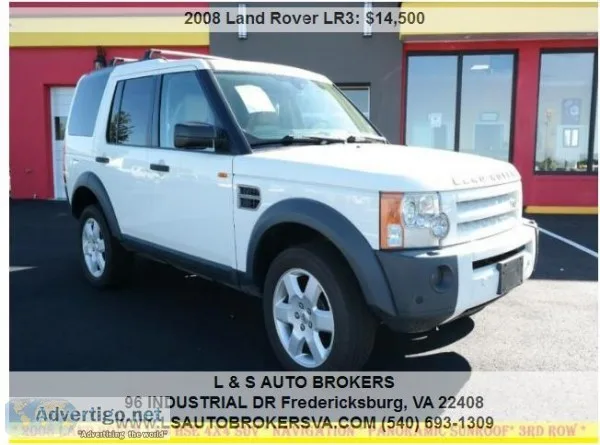 2008 LAND ROVER LR3 HSE4X4NAVIGATION SISTEMLEATHER