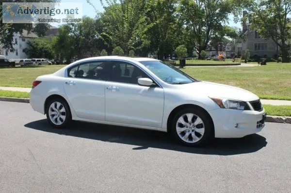 2010 Honda Accord EX-L White 44351 Miles