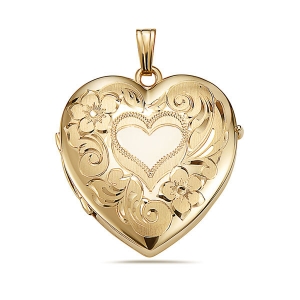 Personalized gold & silver lockets