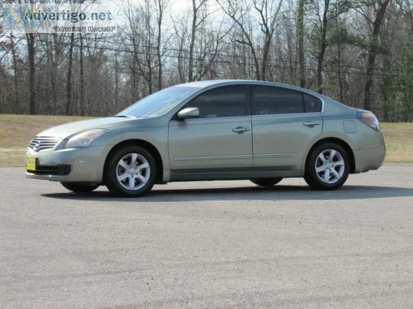 2008 Nissan Altima Green 78980 Miles