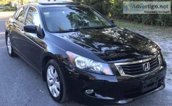 2010 Honda Accord EX-L Black 68664 Miles
