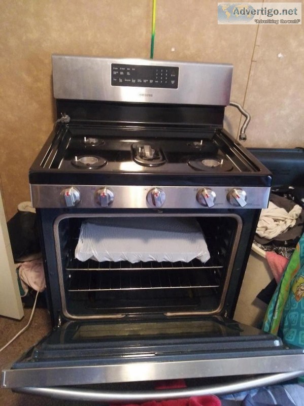 Samsung Digital Gas Stove New