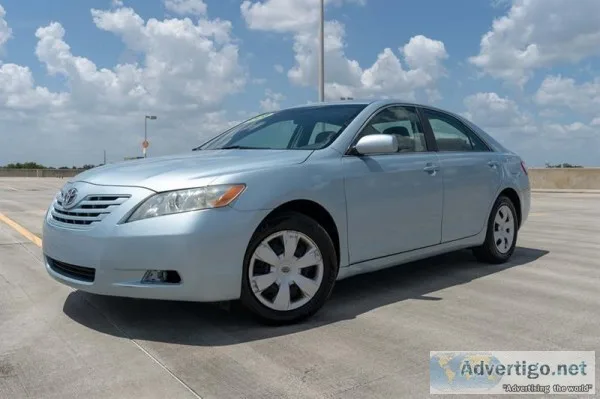 2008 Toyota Camry LE Blue 52983 Miles