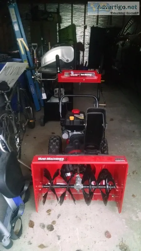 26&quot Snowblower