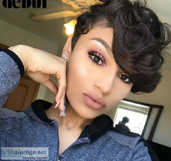 CURLY HUMAN HAIR WIG