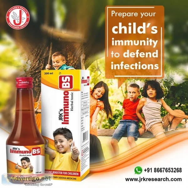 Natural Immune Tonic To Boost Immunity For Kids