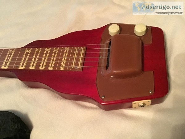 A Refinished Gibson Lap Steel Guitar