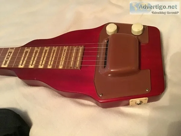 A Refinished Gibson Lap Steel Guitar