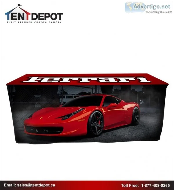 Trade Show Table Covers In Stock - Fast Shipping&lrm  Shop and G