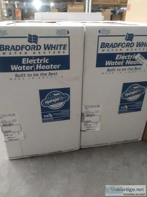 Bradford White 50 Gallons Lowboy Electric Water Heater Tank  6 Y