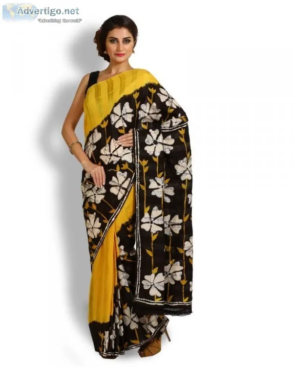 Buy Beautiful Batik Sarees Online In India