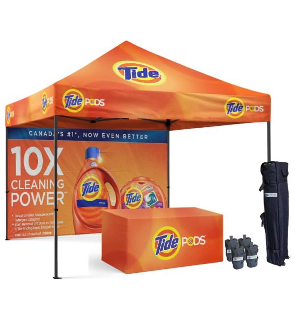 Custom Pop Up Tents and Canopies With Logo - Starline Displays