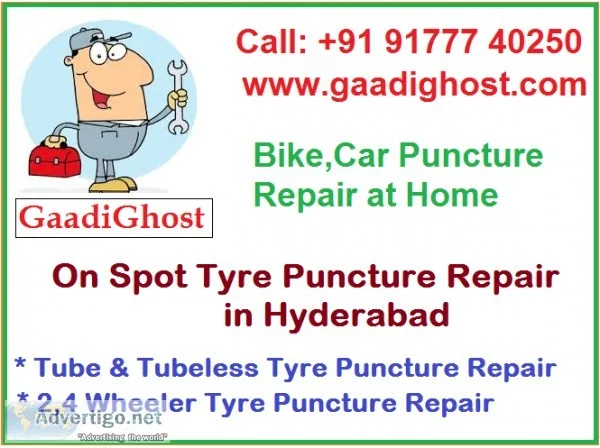 Puncture Shop in Gachibowli Hyderabad