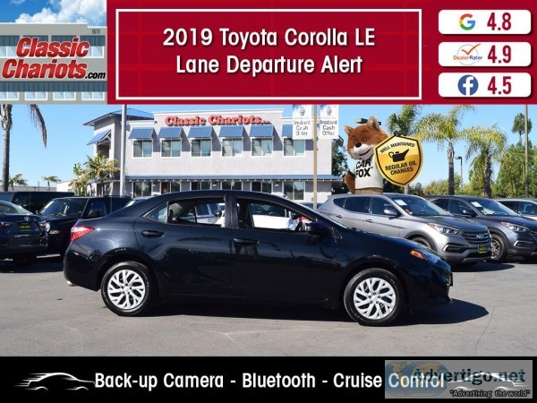 Used 2019 Toyota Corolla LE for Sale in San Diego - 20900r