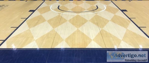 Murray State University Basketball Floor &ndash East Key Area