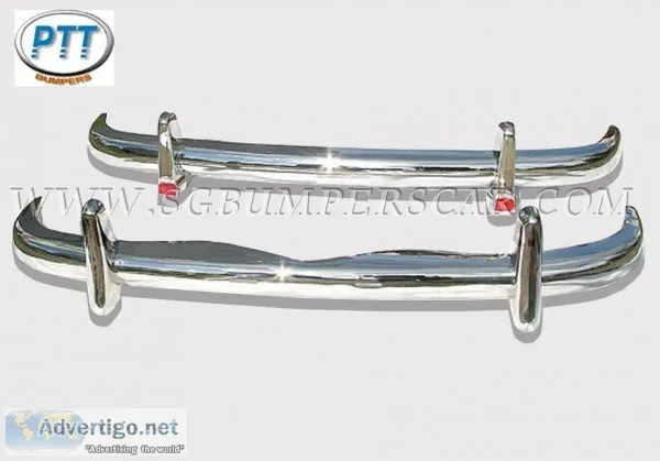 Mercedes 219220SE Bumper 54-60 in stainless steel