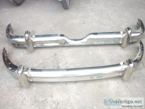 Jaguar MKII Bumper 59-67 in stainless steel