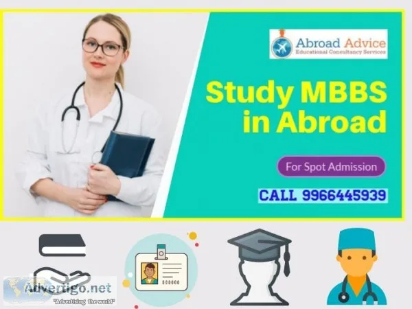 Study MBBS in Abroad For Admissions Call 9966445939