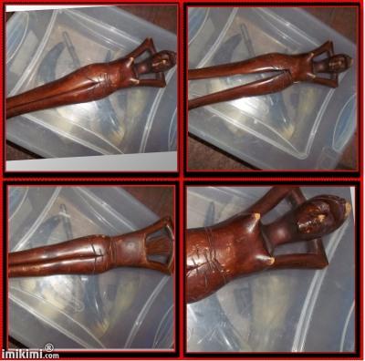 Vintage Hand Carved Iron Wood Eagles  Duck Pheasant Quail