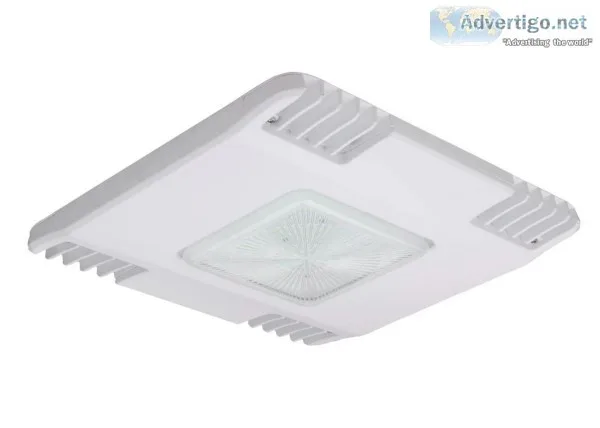 Our LED Canopy Lights are Ideal for Parking Lots and Warehouses
