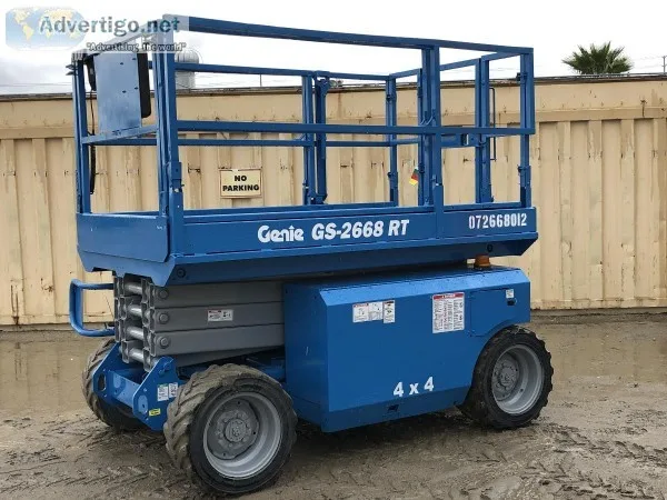 2007 GENIE GS2668RT ROUGH TERRAIN SCISSORLIFT 45467