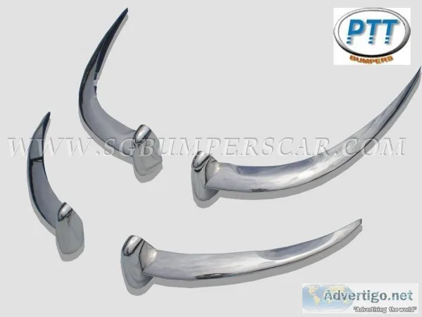 Jaguar Etype Series 1-1.5 Bumper 66-68 in stainless steel