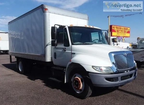 2009 INTERNATIONAL BOX TRUCK -- 14000 GOV MILES