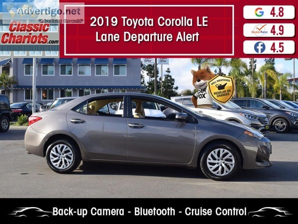 Used 2019 Toyota Corolla LE for Sale in San Diego - 20883r