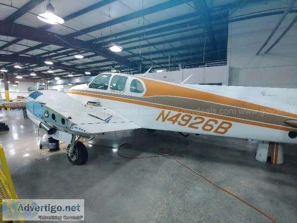 Beechcraft C50 Airplane (FOR PARTS ONLY)