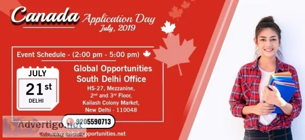 Attend Canada Application Day 2019 in Delhi