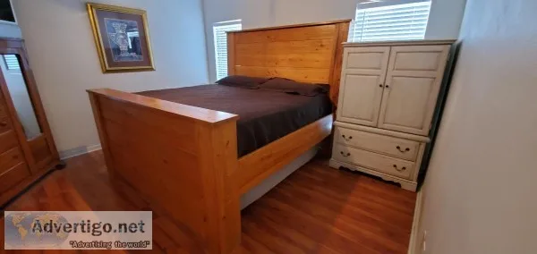 Custom Built King size Bed