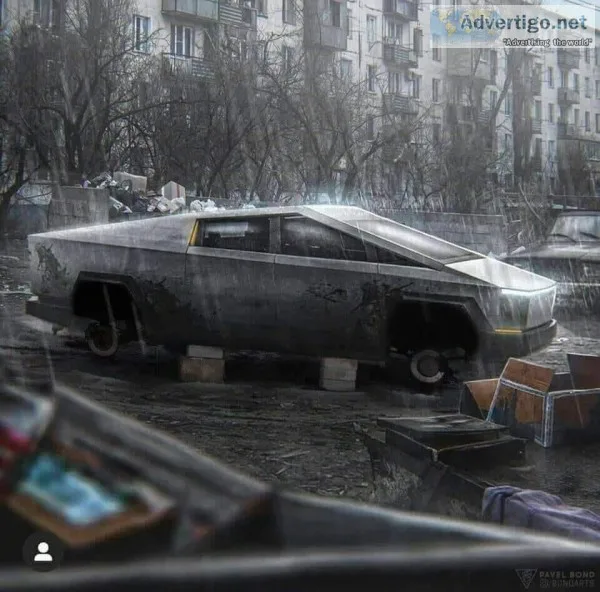 Tesla Cybertruck for sale for demolition