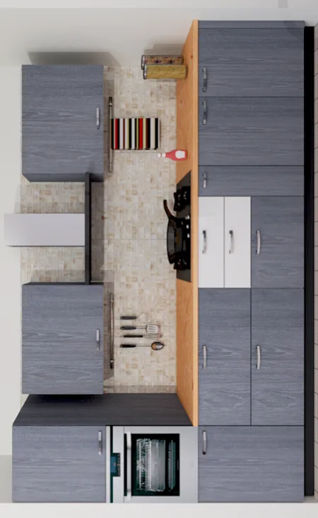 Now get budget friendly linear kitchen