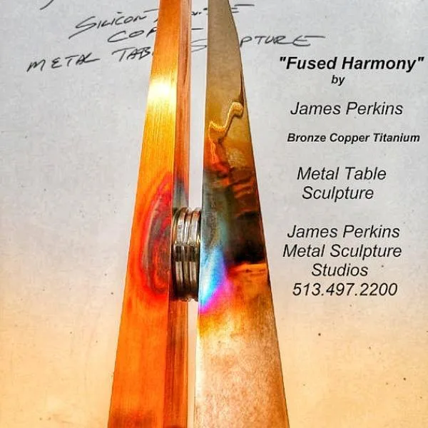 Get an Abstract Metal Sculpture with James Perkins
