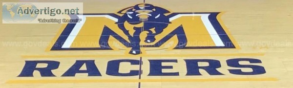 Murray State University Basketball Floor - Center Logo