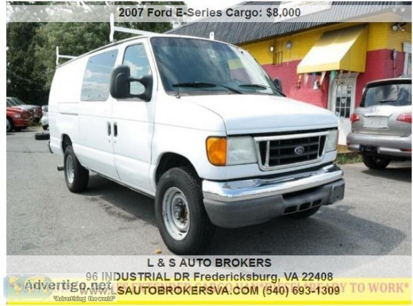 2007 FORD E-SERIES CARGO E-350DIESELREADY TO WORK