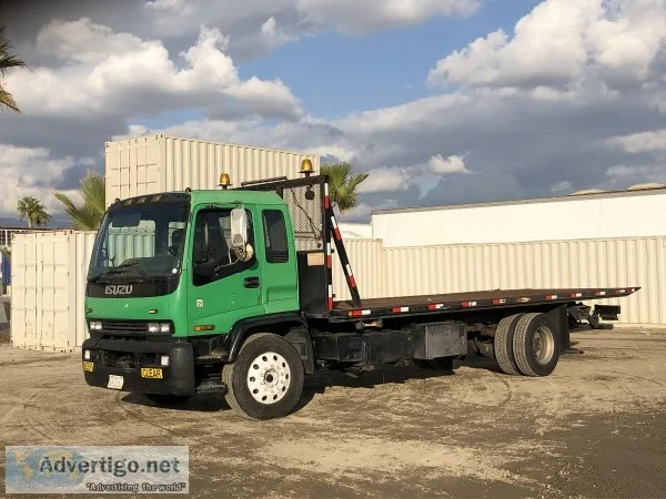 2001 ISUZU FTR ROLL BACK TRUCK