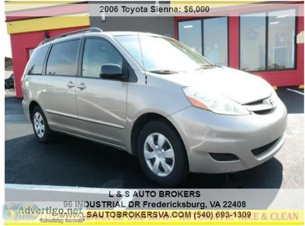 2006 TOYOTA SIENNA LEAUTOMATICNICE AND CLEAN