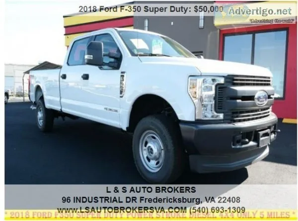 2018 FORD F-350 SUPER DUTYBACKUP CAMERALOW MILES