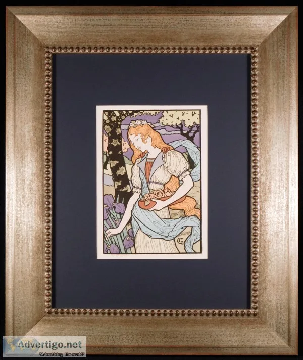 Grafton Gallery Original Lithograph after Eugene Grasset