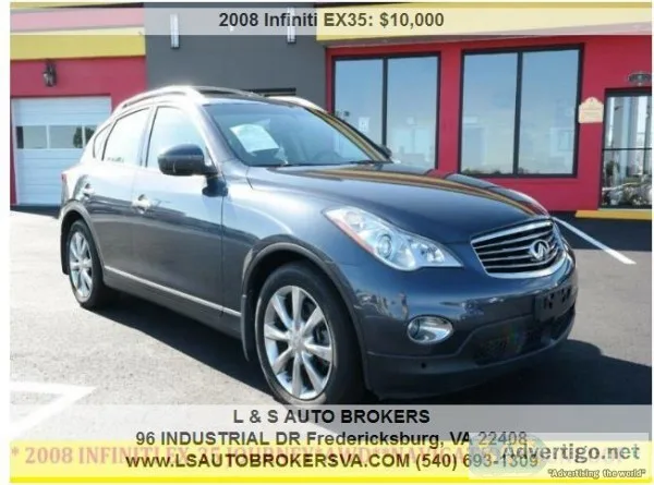 2008 INFINITI EX35AWDNAVIGATIO NSUNROOF
