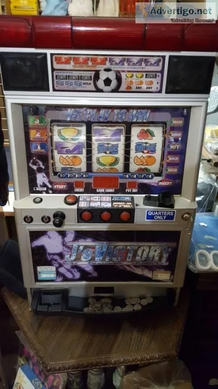 J s Victory quarters slot machine red and blue 7 slot machine.