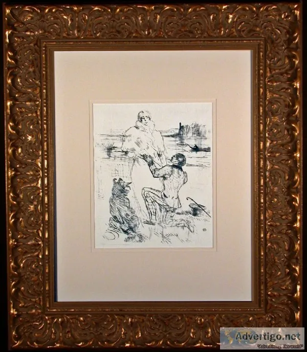 The Declaration (1898) Orig Lithograph by Toulouse-Lautrec