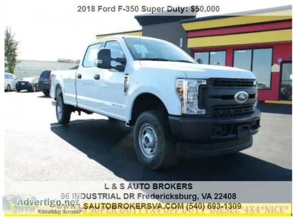 2018 FORD F-350 SUPER DUTYFX4LOW MILESDIESEL4X4