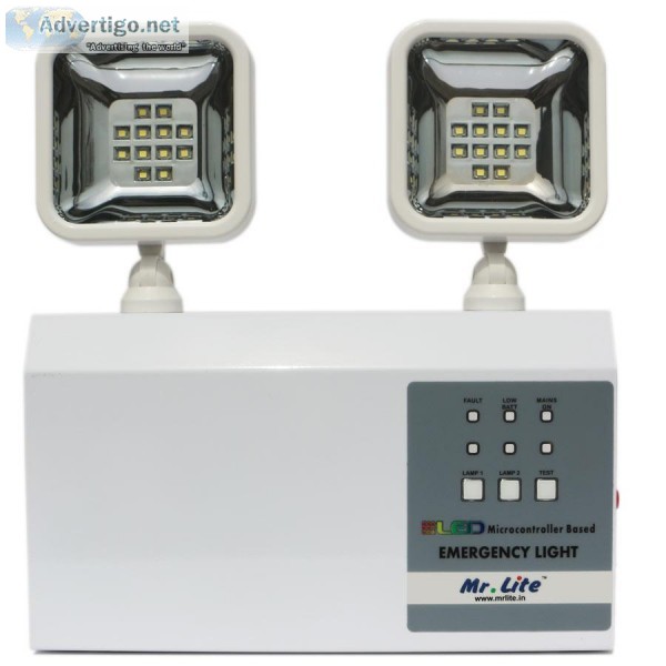 Find the Best Emergency light manufacturer in Delhi NCR India