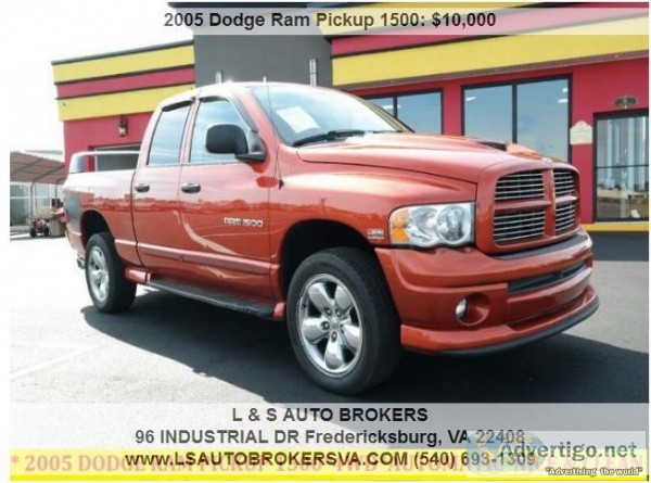 2005 DODGE RAM PICKUP 1500AUTOMATICNIC E AND CLEAN