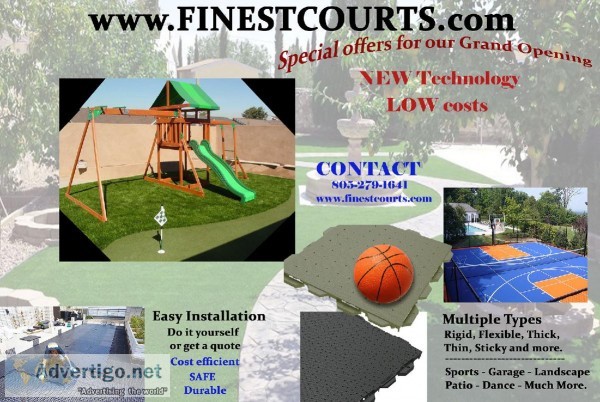 Back Yard Sports Courts and Putting Greens