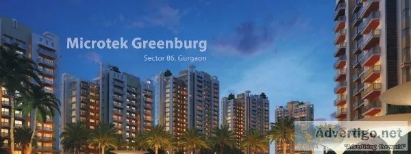 Microtek Greenburg &ndash Luxury Residential Apartment Sector 86